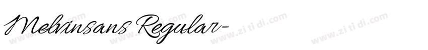 Melvinsans Regular字体转换 Melvinsans Regular字体转换